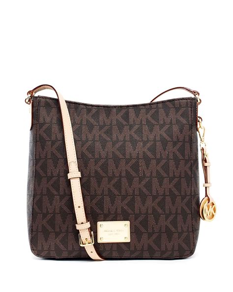 michael kors logo messenger bag